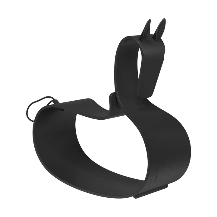 Fritz Hansen Rocking Horse - Black ash - Fritz Hansen