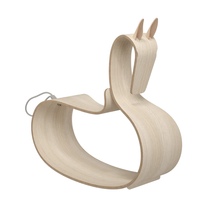Fritz Hansen Rocking Horse - Clear lacquered ash - Fritz Hansen