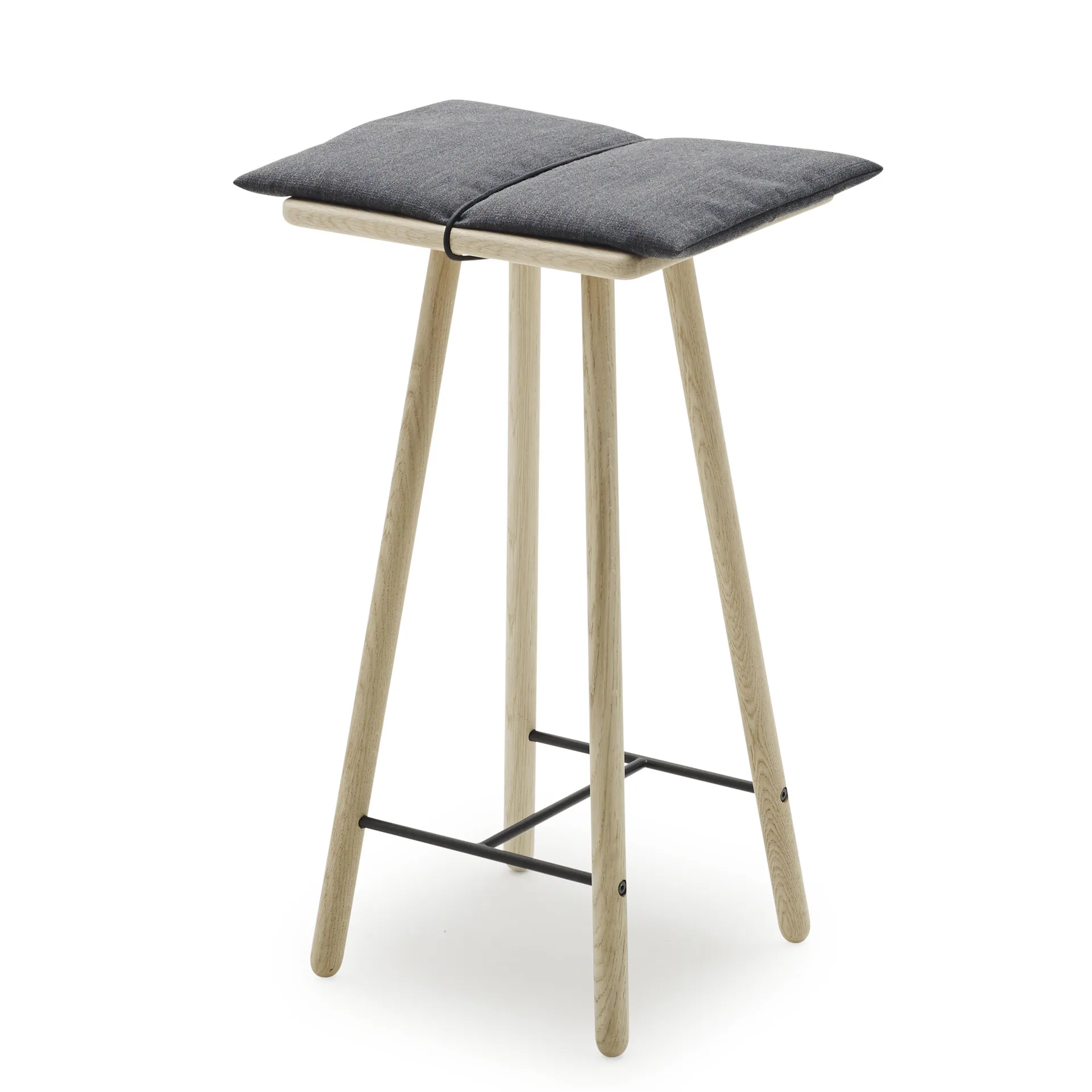 Georg barstool low, Oak Fritz Hansen