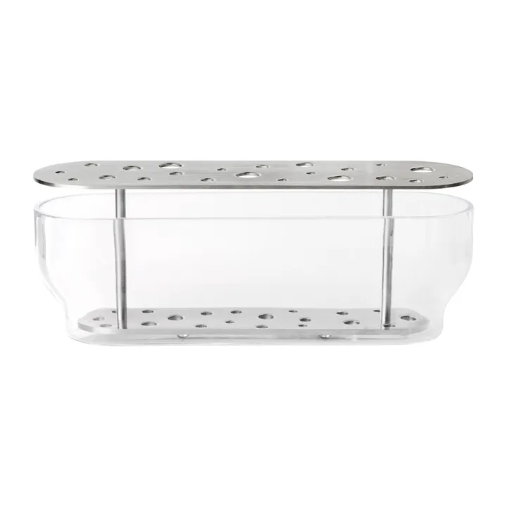 Ikebana vase stainless steel - Long - Fritz Hansen
