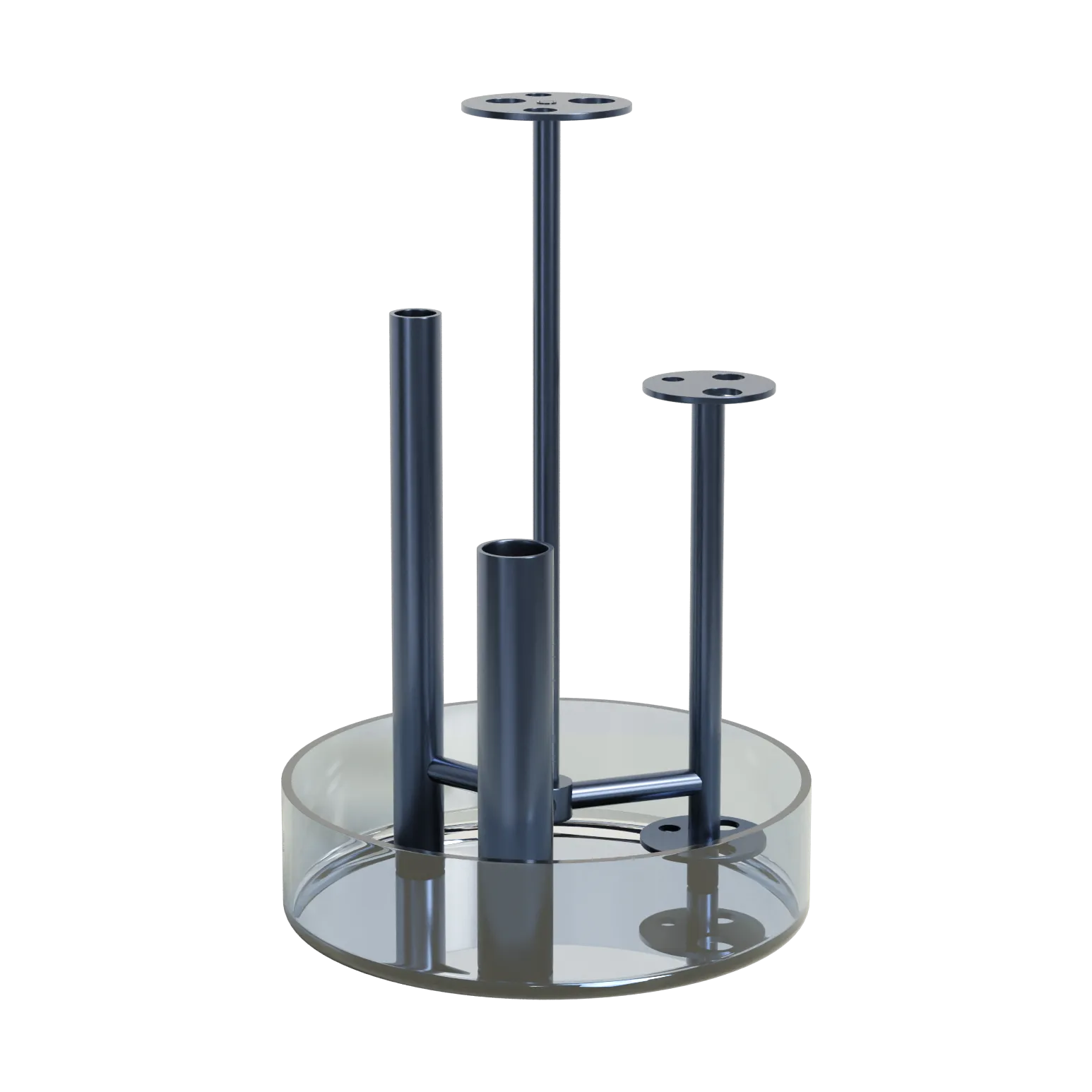 Ikeru high vase, Dusk blue Fritz Hansen
