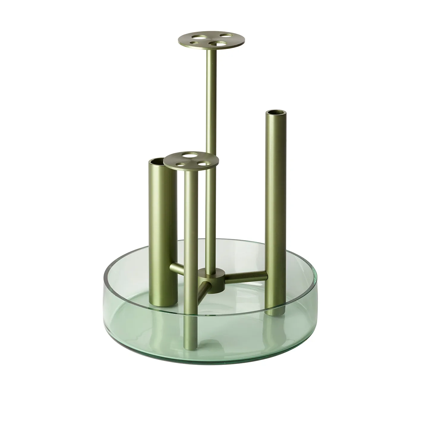 Ikeru vase Forest green, high Fritz Hansen