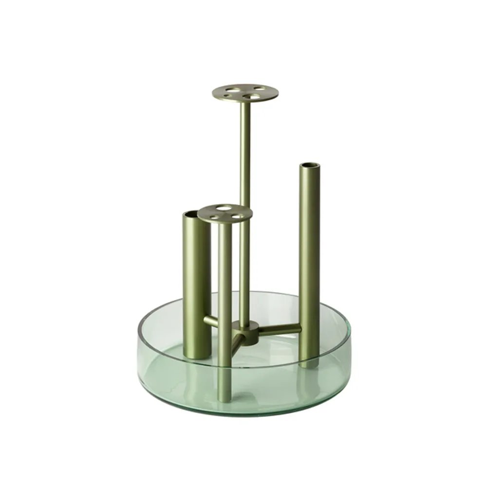 Ikeru vase Forest green, high Fritz Hansen