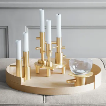 Jaime Hayon Single candle holder brass - #2 - Fritz Hansen