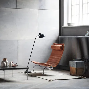 Kaiser Idell 6556-F Luxus floor lamp - Black - Fritz Hansen