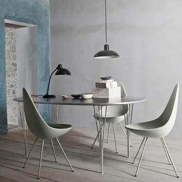 Kaiser Idell 6556-T table lamp - Black - Fritz Hansen