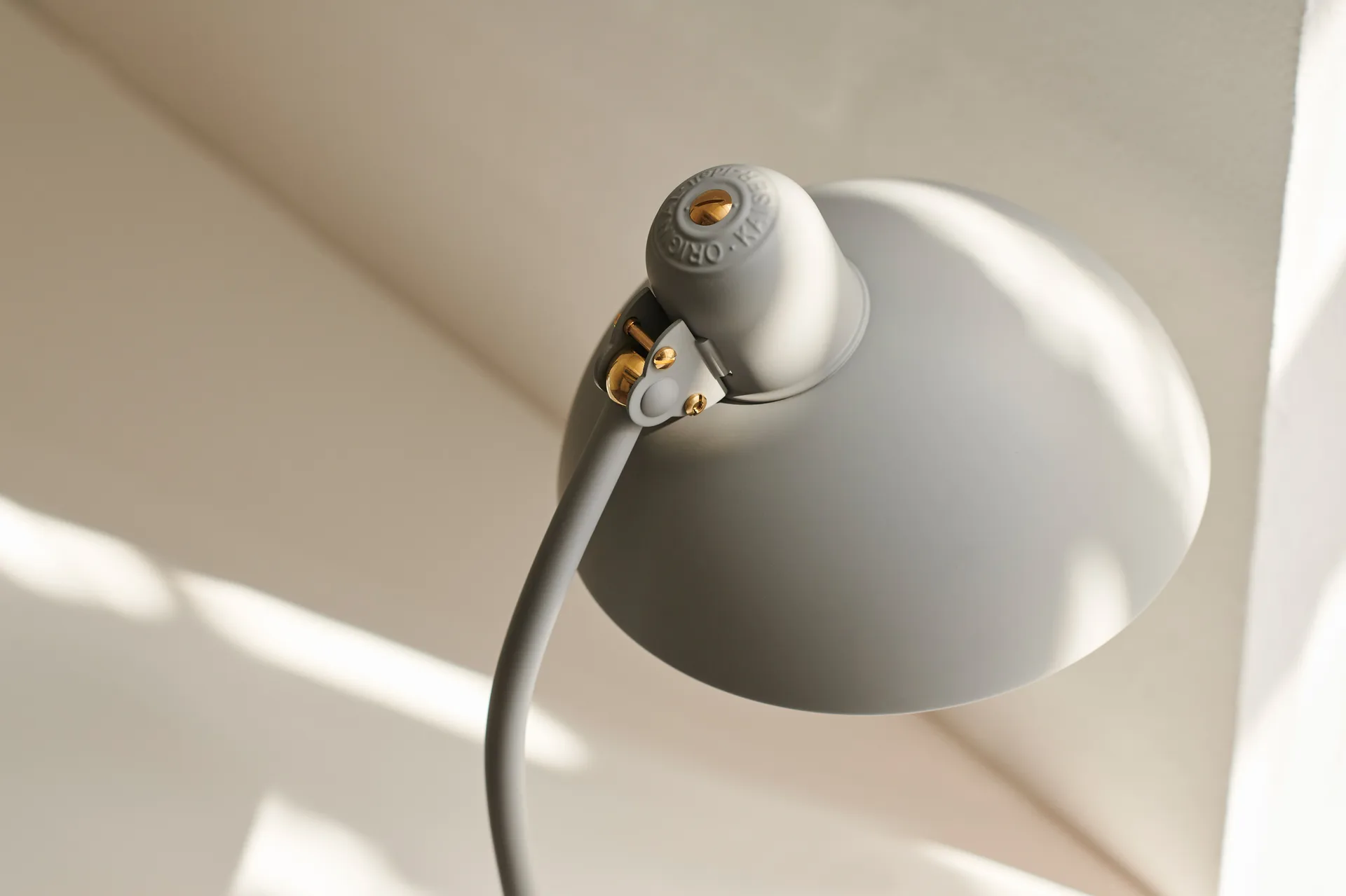 Kaiser Idell 6556-T table lamp, Easy Grey Fritz Hansen