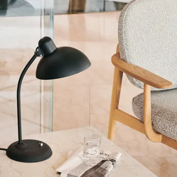 Kaiser Idell 6556-T table lamp - Matte black - Fritz Hansen