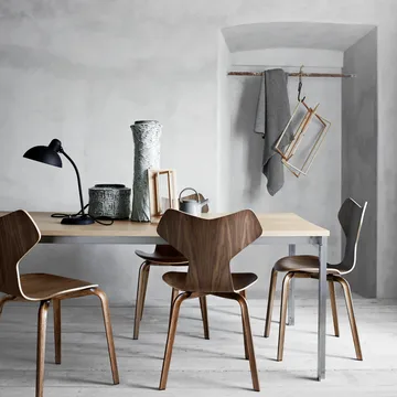 Kaiser Idell 6556-T table lamp - Matte black - Fritz Hansen