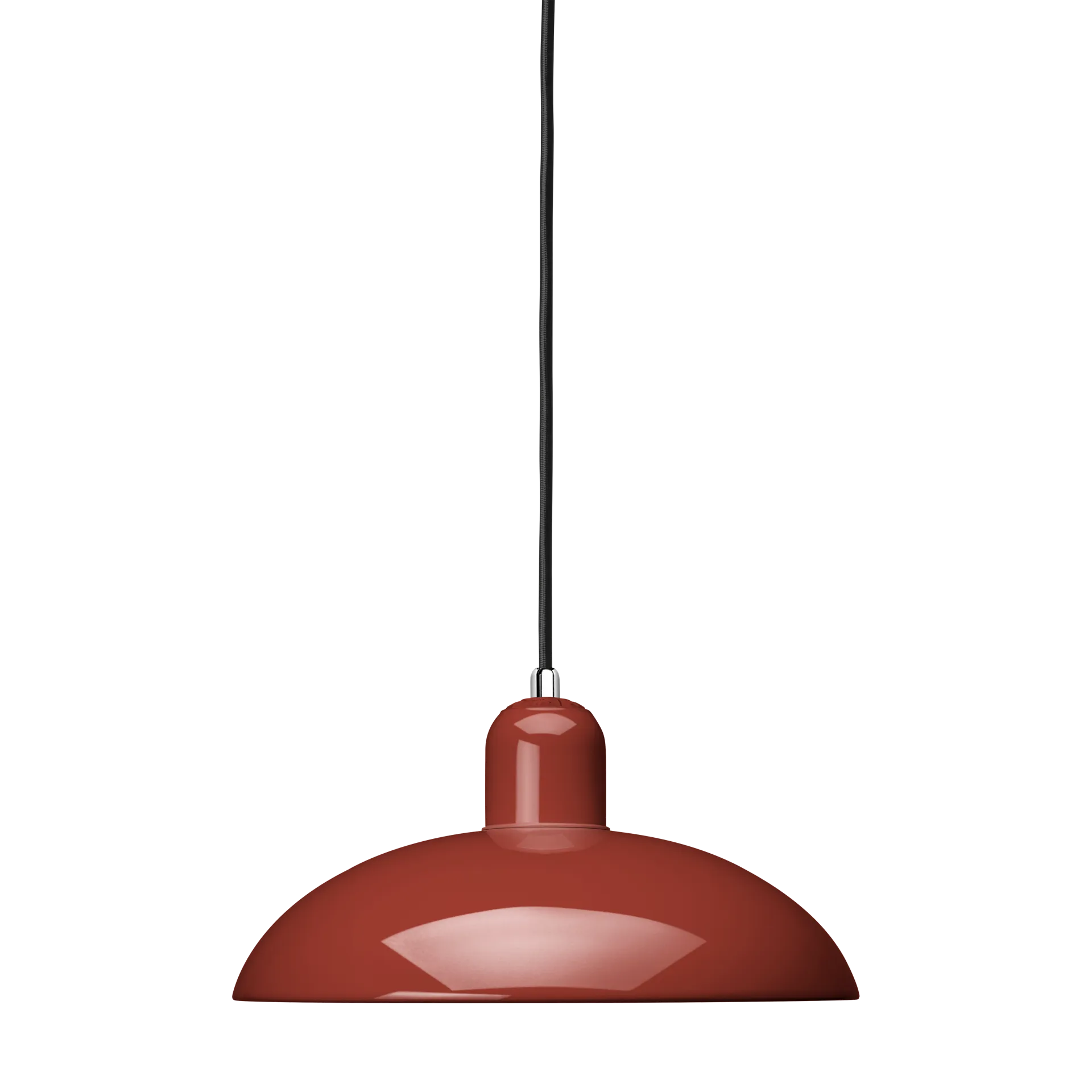 Kaiser Idell 6631-P pendant light, Venetian red Fritz Hansen