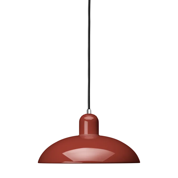Kaiser Idell 6631-P pendant light - Venetian red - Fritz Hansen
