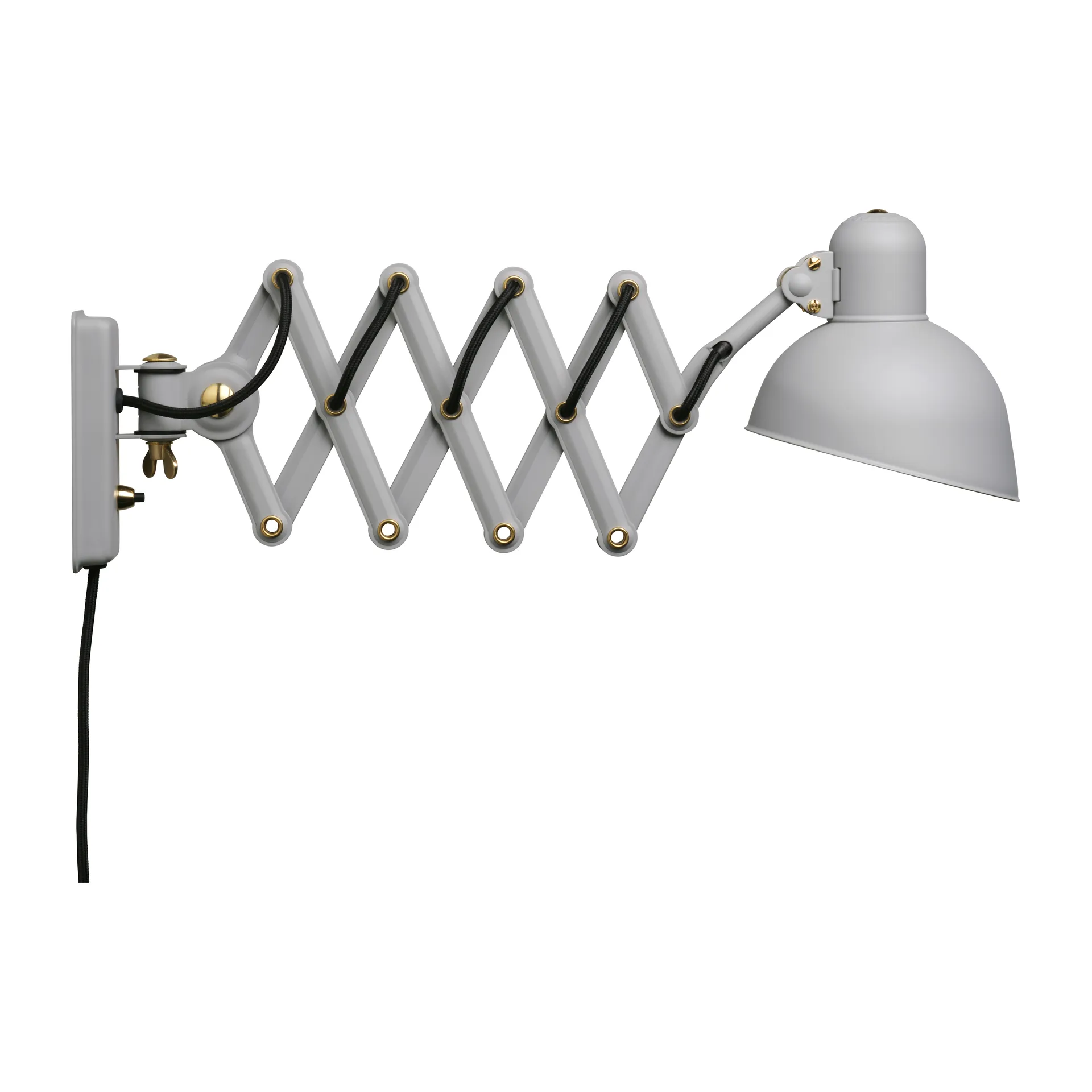 Kaiser Idell 6718-W wall lamp, Easy Grey Fritz Hansen