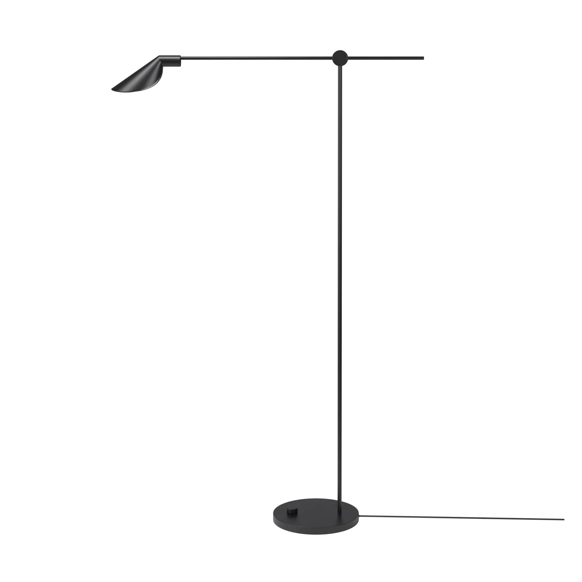MS011 floor lamp, Black Fritz Hansen