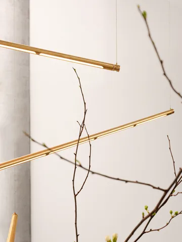 OneLine pendant lamp - Brass - Fritz Hansen