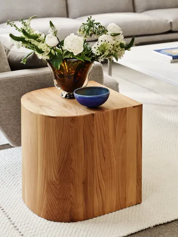Taburet stool/side table - Oiled cherry - Fritz Hansen