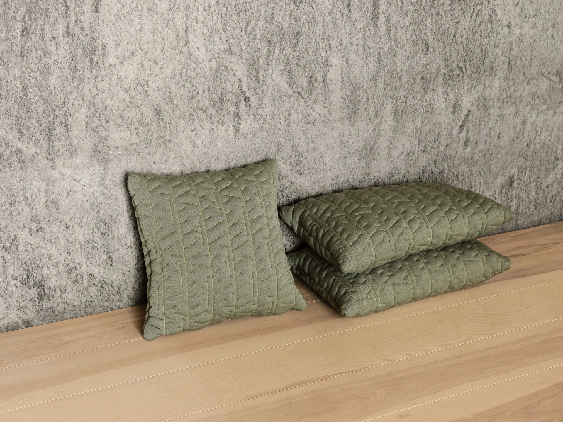 Tassel cushion 45x45 cm, Pale Green Fritz Hansen