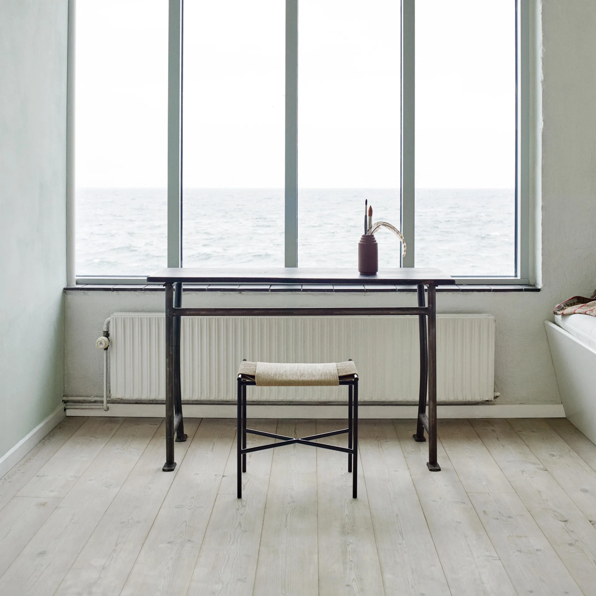 Vent pouf, Black Fritz Hansen