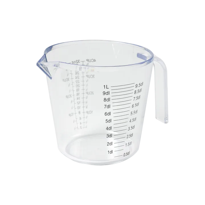Function measuring jug 1 L - Transparent - Funktion