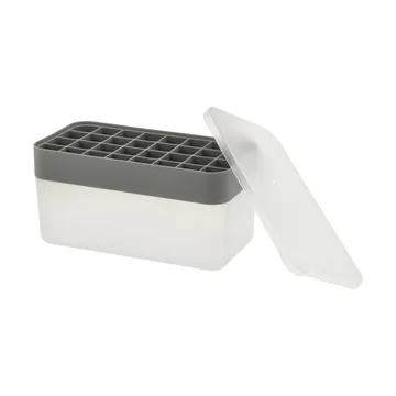 Funktion ice cube tray with lid - Silicone, 23.3x12.2 cm - Funktion