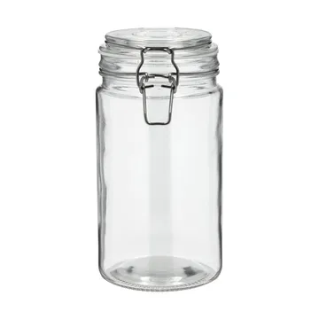 Funktion jam jar with clamp lid - Transparent, 1 l - Funktion