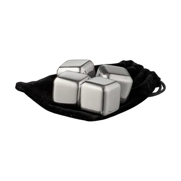 Funktion whiskey stones 4-pack - Stainless steel - Funktion