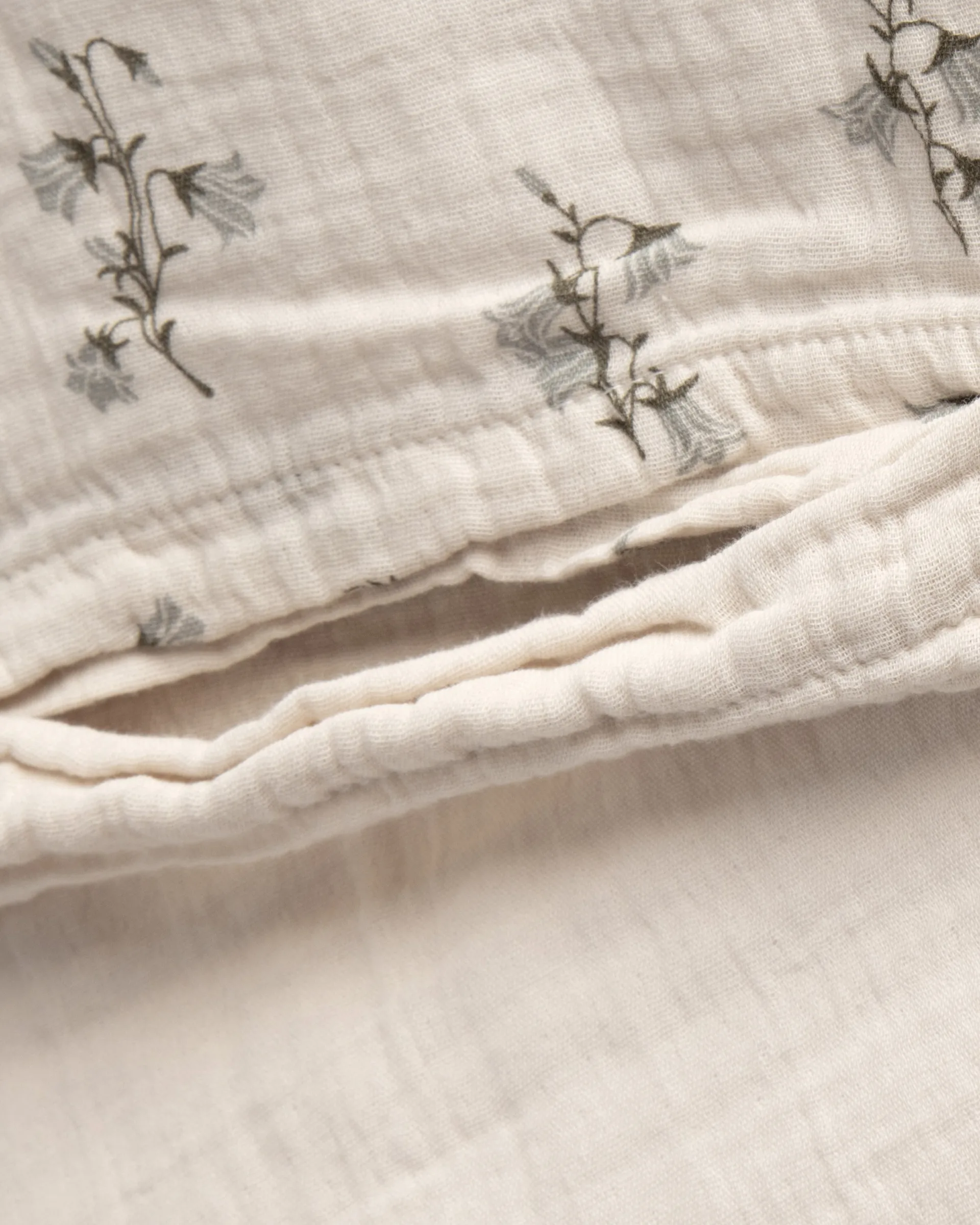 Bluebell Muslin bed set junior, 100x130 cm/35x55 cm Garbo&Friends