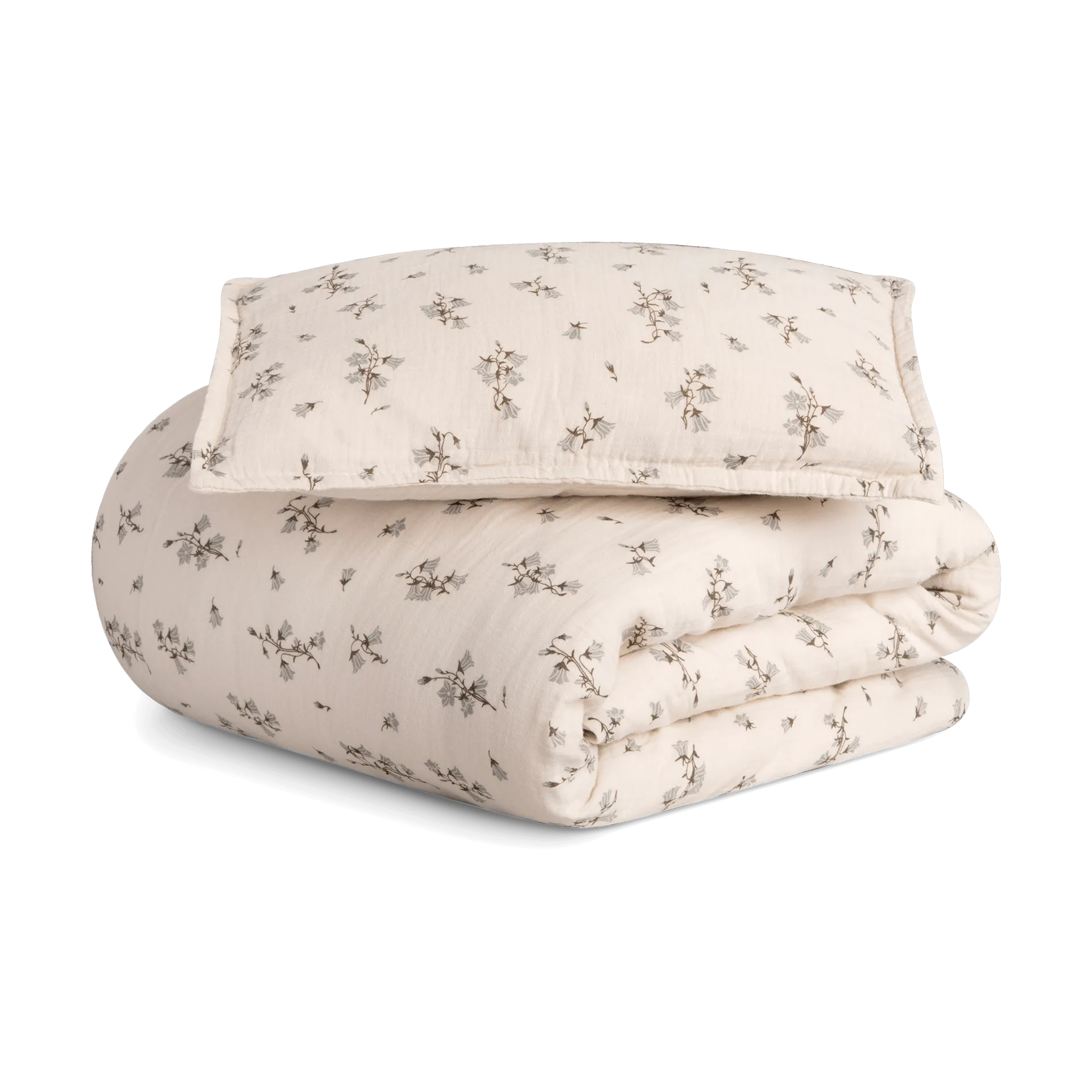 Bluebell Muslin bed set junior, 100x140 cm/40x60 cm Garbo&Friends