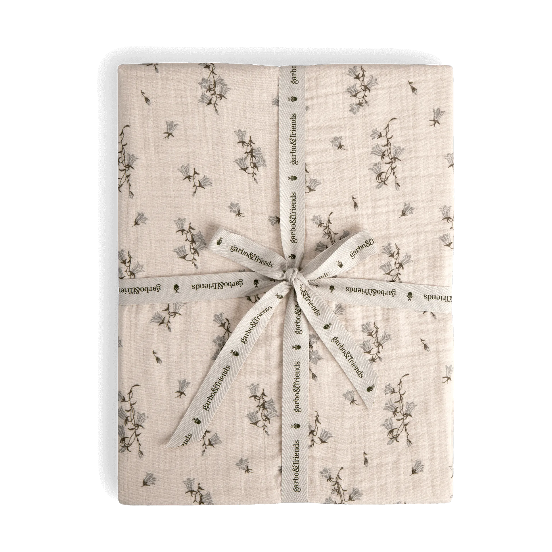 Bluebell Muslin fitted sheet, 70x140x20 cm Garbo&Friends