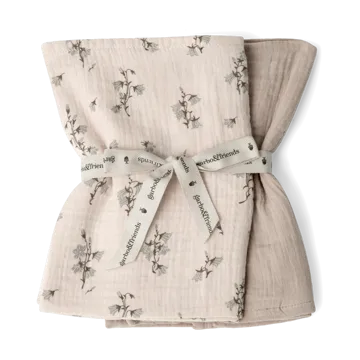Bluebell Muslin small blanket 2 pieces - 60x60 cm - Garbo&Friends