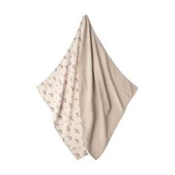Bluebell Muslin small blanket 2 pieces - 60x60 cm - Garbo&Friends
