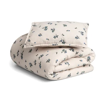 Blueberry Muslin bed set junior - 100x140 cm/40x60 cm - Garbo&Friends
