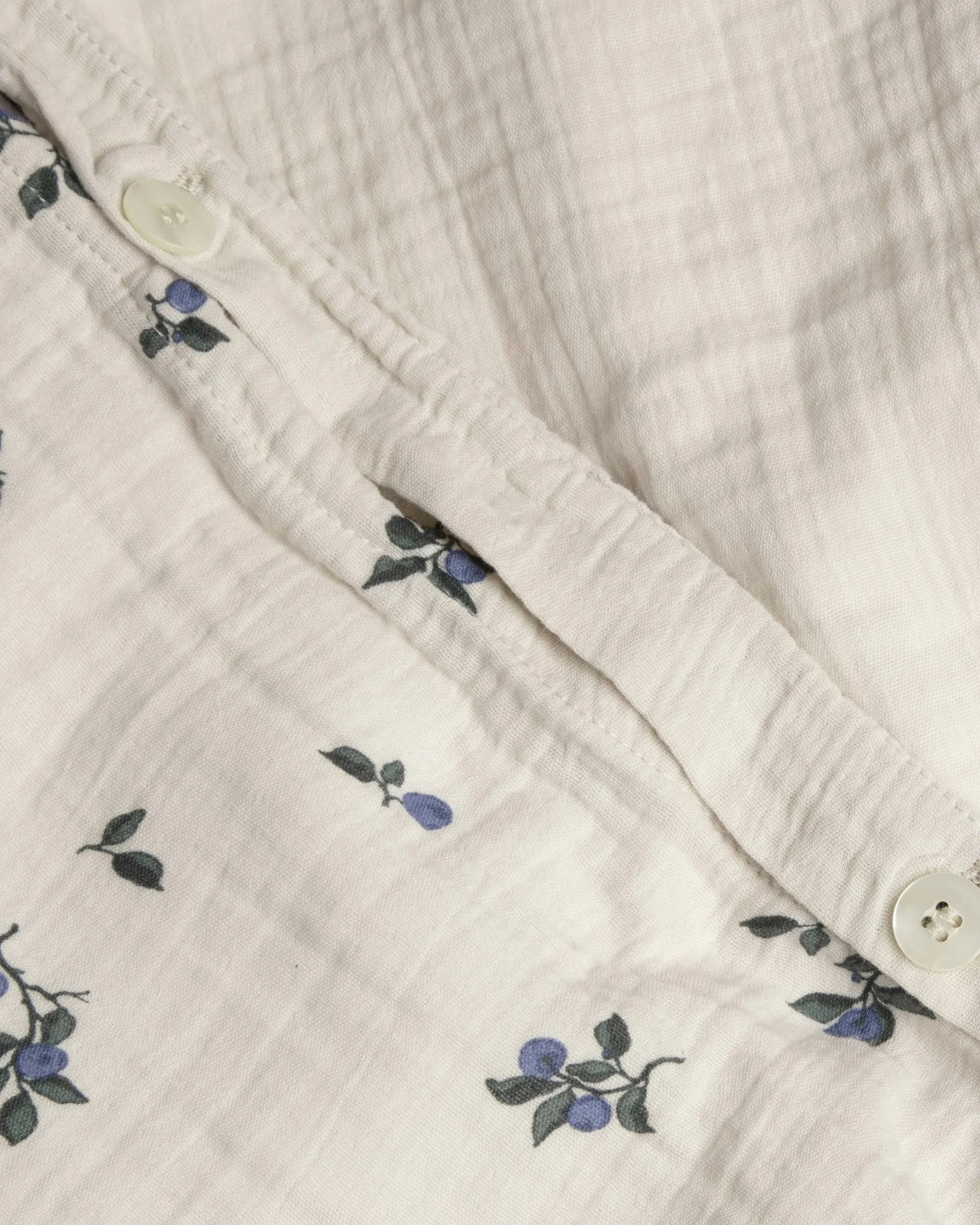 Blueberry Muslin bed set junior, 100x140 cm/40x60 cm Garbo&Friends