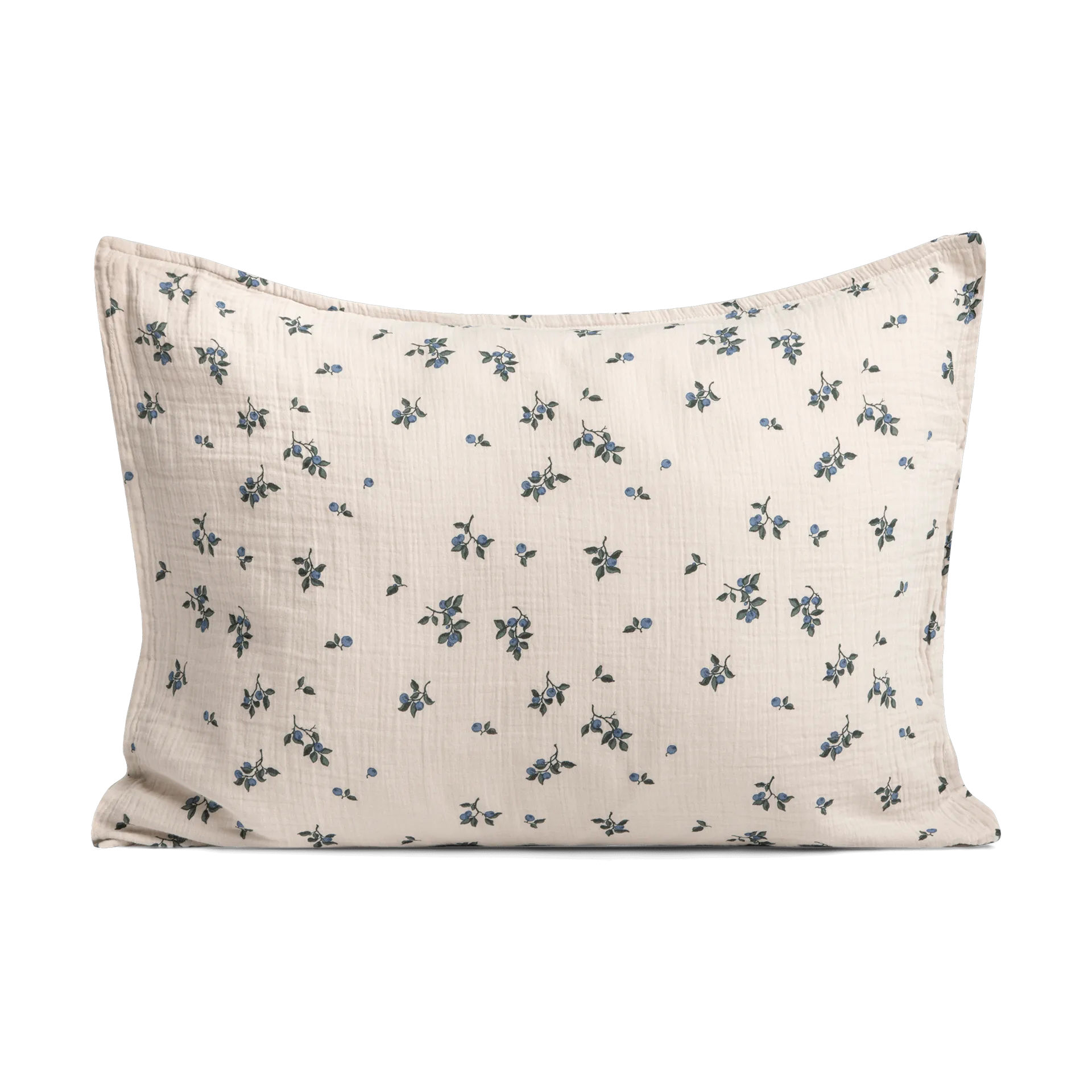Blueberry Muslin pillowcase, 50x60 cm Garbo&Friends