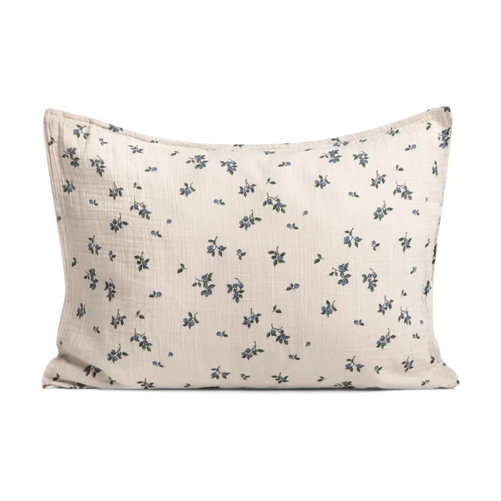 Blueberry Muslin pillowcase - 50x60 cm - Garbo&Friends