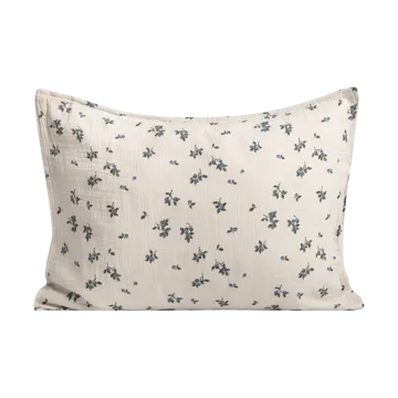 Blueberry Muslin pillowcase - 50x75cm - Garbo&Friends