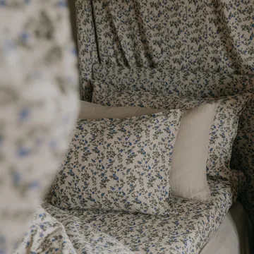 Dainty Muslin fitted sheet - 90x200x30 cm - Garbo&Friends