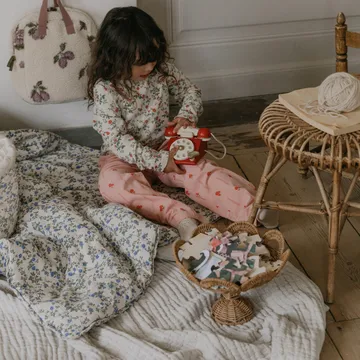 Dainty Muslin padded blanket - 100x140 cm - Garbo&Friends