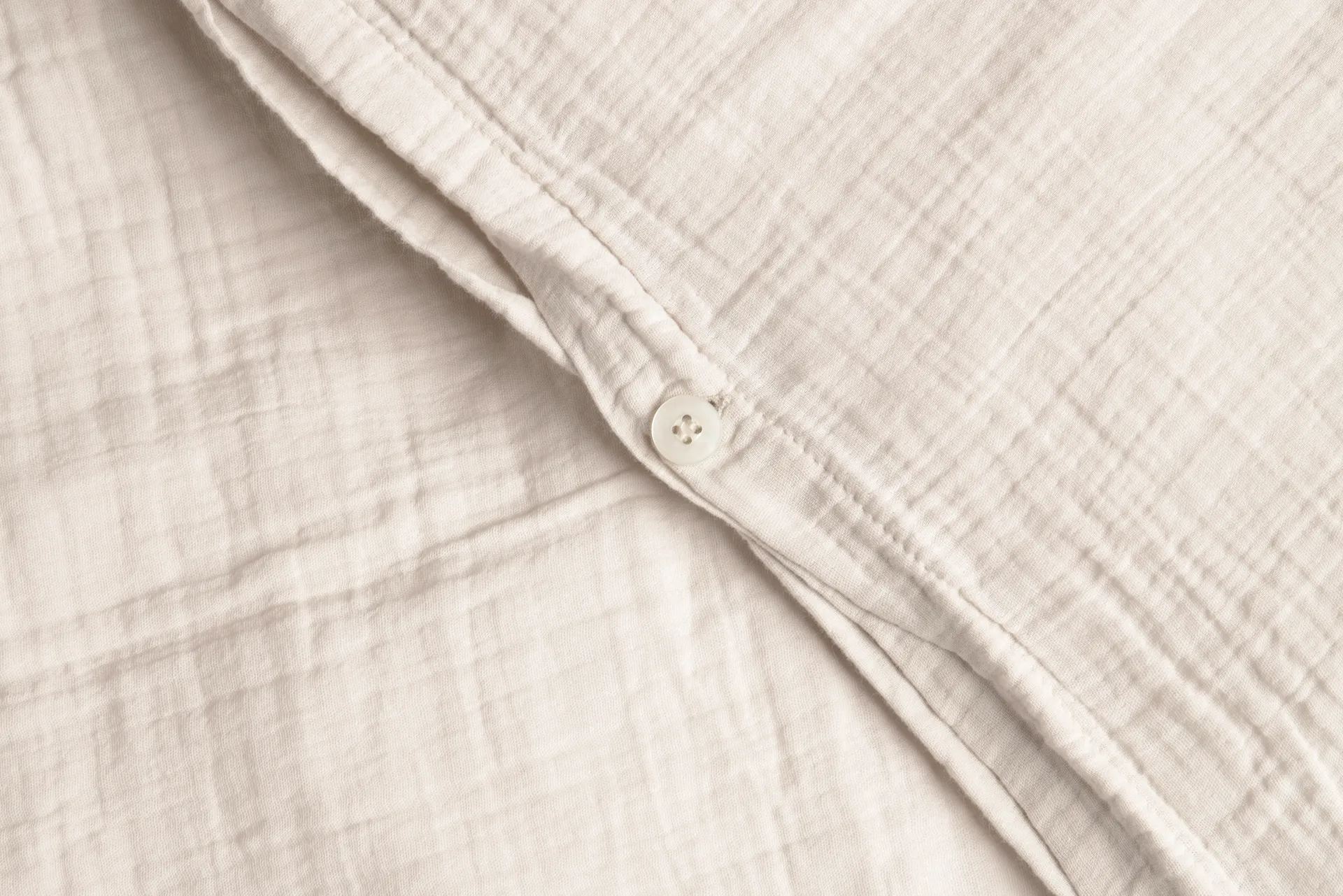 Eggshell Muslin bed set junior, 100x140 cm/40x60 cm Garbo&Friends