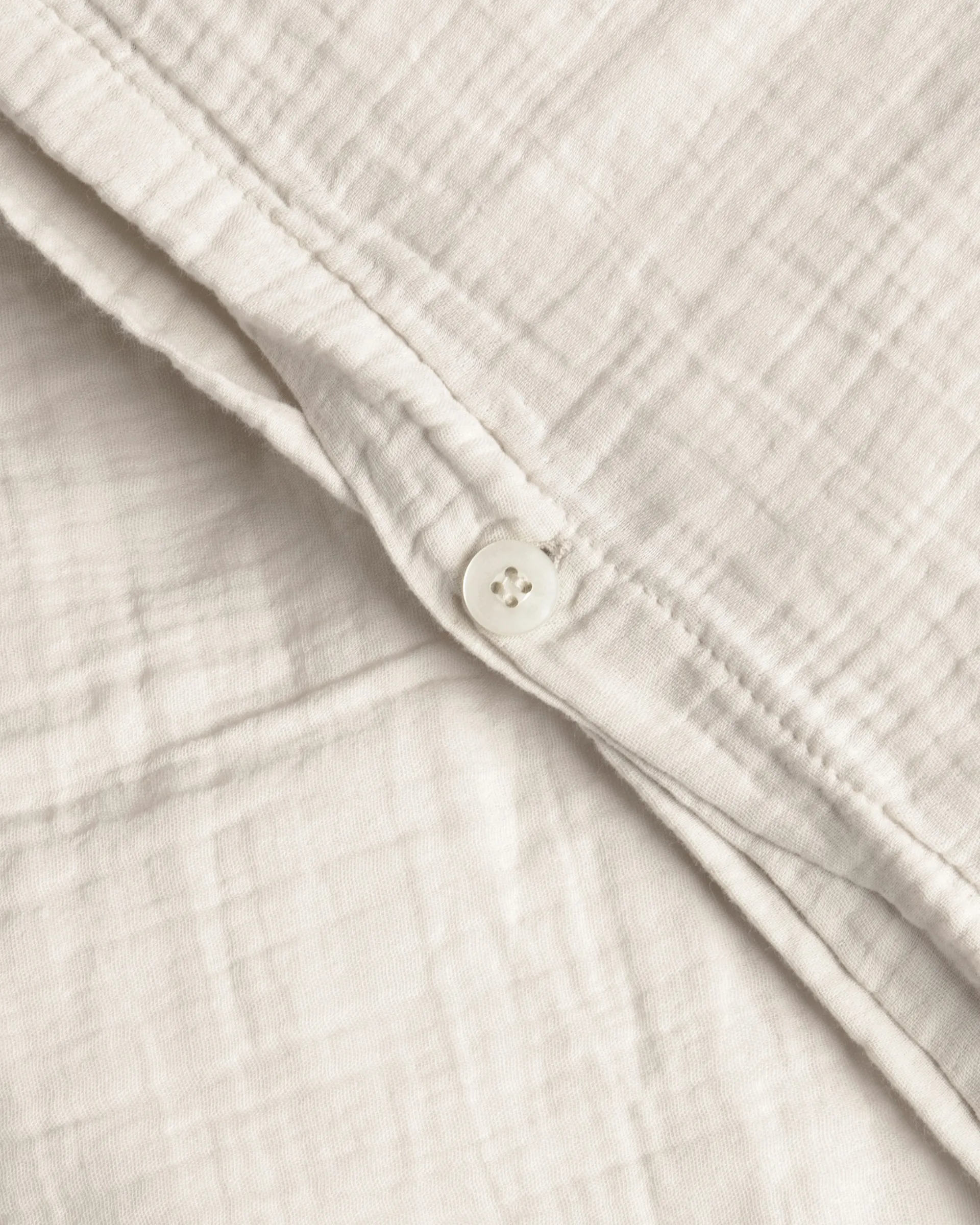 Eggshell Muslin duvet cover double, 240x220 cm Garbo&Friends
