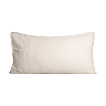 Eggshell Muslin pillowcase - 50x90 cm - Garbo&Friends