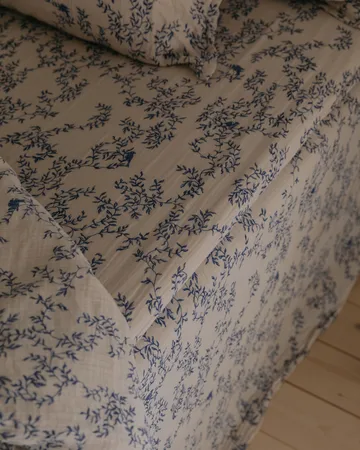 Jardim Muslin fitted sheet - 140x200x30 cm - Garbo&Friends