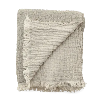 Lin Mellow blanket 110x110 cm - Kale - Garbo&Friends