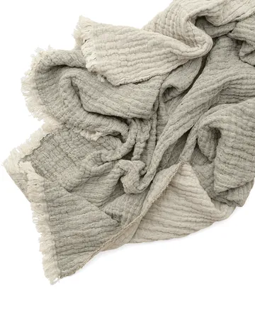 Lin Mellow blanket 110x110 cm - Kale - Garbo&Friends