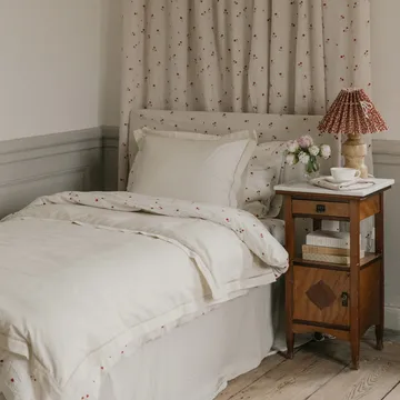 Pearl Ladder Lace duvet cover - 150x210 cm - Garbo&Friends
