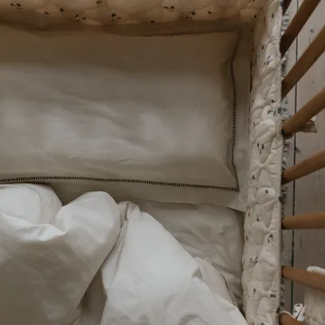 Pearl Ladder Lace junior bedding set - 100x130 cm/35x55 cm - Garbo&Friends