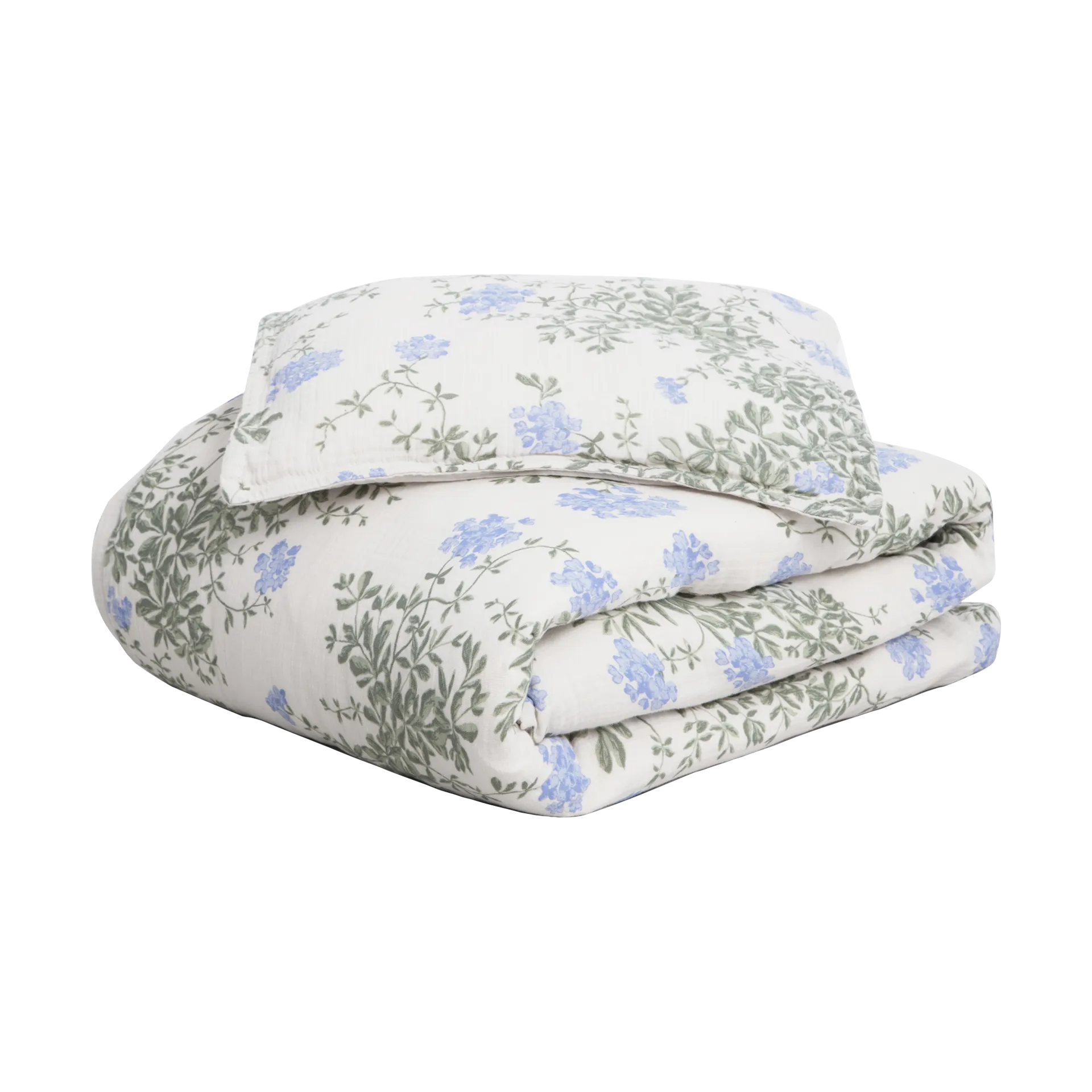 Plumbago Muslin bed set junior, 100x130 cm/35x55 cm Garbo&Friends