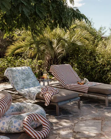 Plumbago Terry bath towel - 70x140 cm - Garbo&Friends