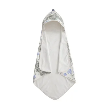 Plumbago Terry hooded towel - 80x80 cm - Garbo&Friends