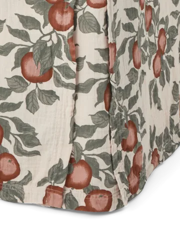 Pomme Muslin bed skirt - 140x200x53 cm - Garbo&Friends