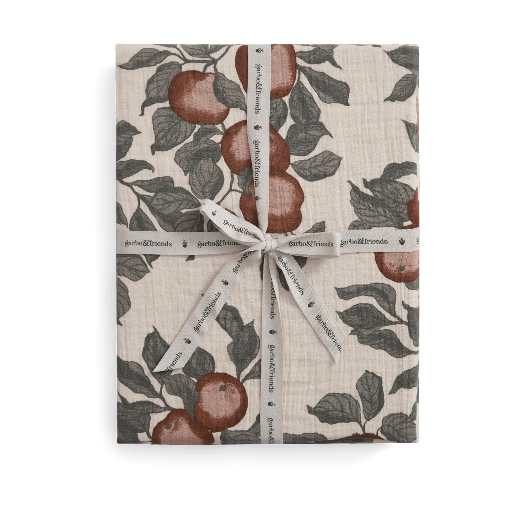 Pomme Muslin fitted sheet, 140x200x30 cm Garbo&Friends
